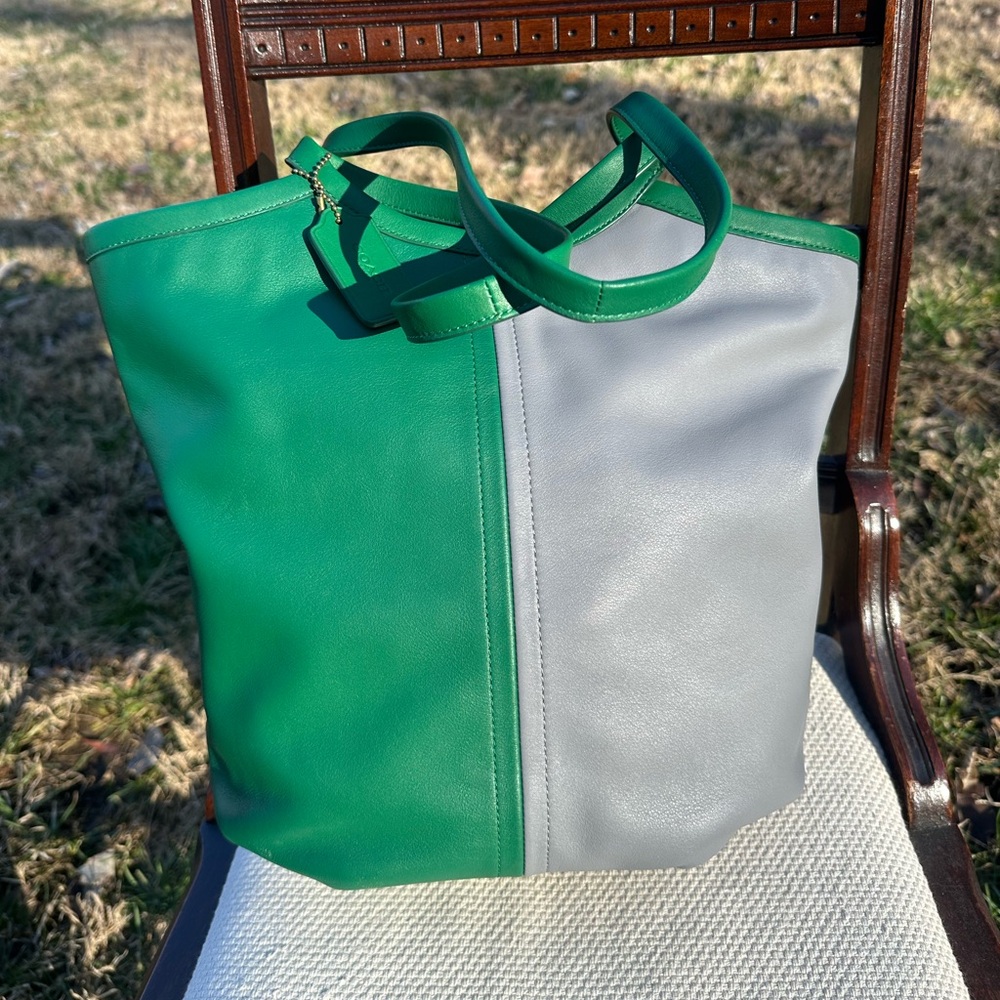 Coach Bea Colorblocked Tote